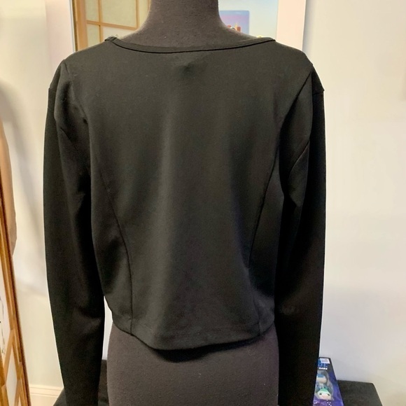 ❤️Nicole by Nicole Miller Floral Abstract Top-XL - Picture 3 of 6